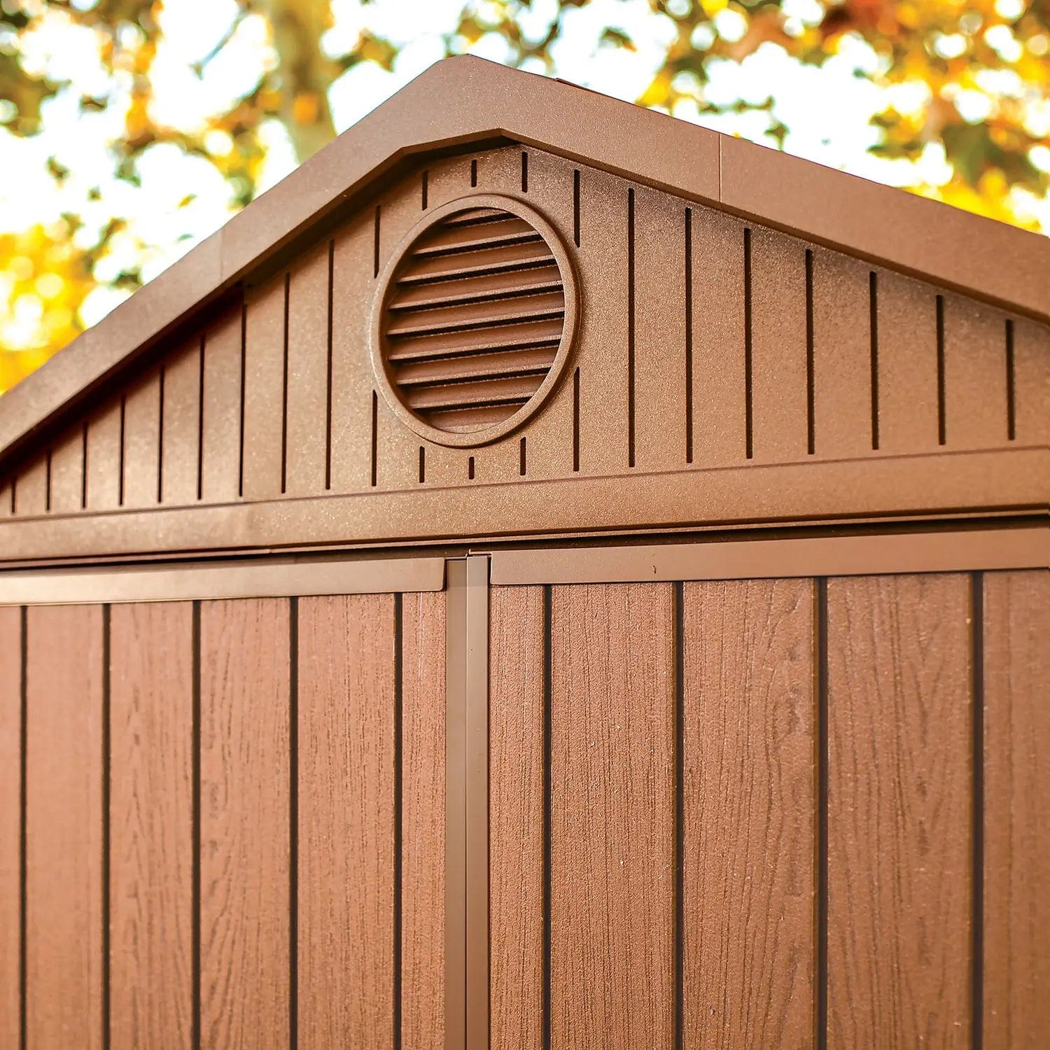 Keter Darwin 6x6ft  Apex 2 door Shed with floor 1 window (Base included)