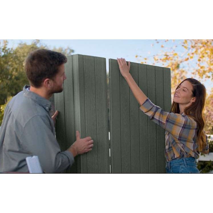 Keter 6’x8′ Darwin Heavy Duty Plastic Garden Shed – Green
