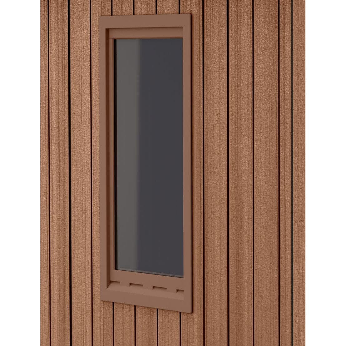 Keter 4’x6′ Darwin Heavy Duty Plastic Garden Shed – Brown