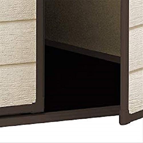 Keter 6′ x 8′ Manor Plastic Garden Storage Shed – Beige