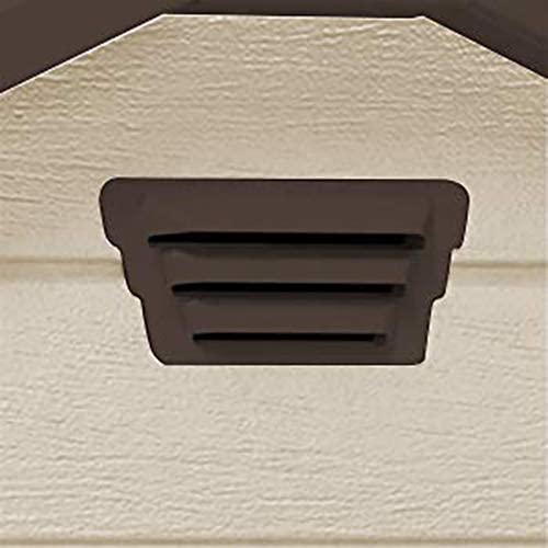 Keter 6′ x 8′ Manor Plastic Garden Storage Shed – Beige
